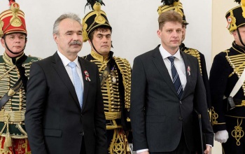 Szakmai díjat kapott Dr. Húth Balázs