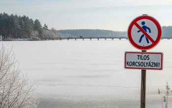 Olvad a jég, veszélyessé vált a Deseda – figyelmeztet a Városháza