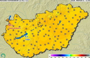 Először mértek idén 20 Celsius-fokot itthon