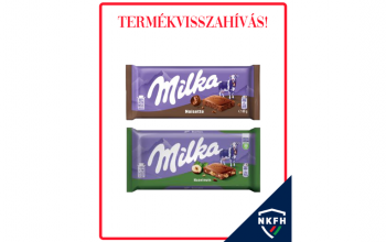 Táblás Milka csokikat hívtak vissza a forgalomból, mert nem volt rajtuk magyar leírás