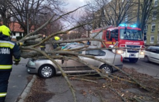 Itt a somogyi tűzoltók beszámolója: Tarolt a vihar Somogyban