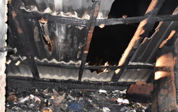 Lángolt a tetőtér Kenese pusztán