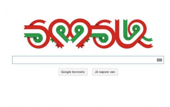 Nemzeti színekben a Google