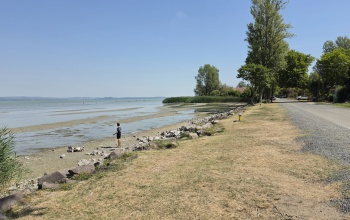 Harminc centimétert apadt a Balaton vízszintje a nyár eleje óta
