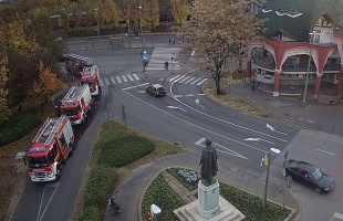 Kigyulladt egy iroda Kaposváron a Budai Nagy Antal utcában