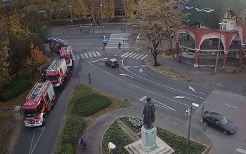 Kigyulladt egy iroda Kaposváron a Budai Nagy Antal utcában