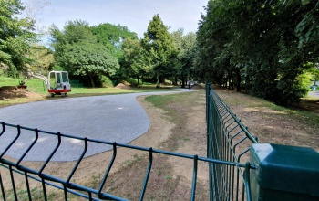 Ilyen lesz Kaposvár első kutyafuttatója