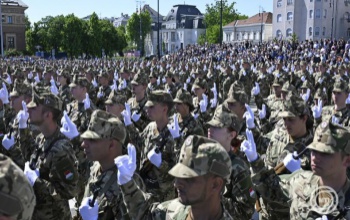 Újabb 1277 területvédelmi tartalékos tett esküt a Hősök terén