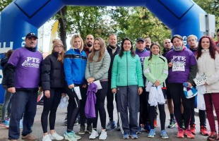 Ezüstérmes lett a Kaposvári Campus tanári csapata a Rókaűzők futóversenyen