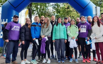 Ezüstérmes lett a Kaposvári Campus tanári csapata a Rókaűzők futóversenyen