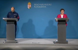 Müller Cecília:  a járvány harmadik hulláma tetőzik, de enyhe csökkenés tapasztalható