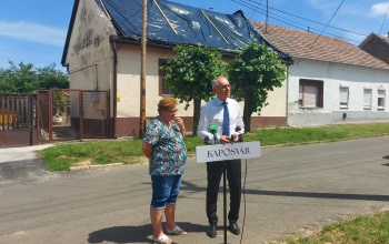 Számíthatunk egymásra, ha baj van - együtt segítik meg a viharkárosultakat a kaposváriak