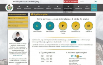 Egyre többen intézik kéményseprési ügyeiket a világhálón