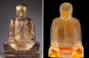 Hazaszállíttatták Budapestről a múmiát rejtő Buddha-szobrot