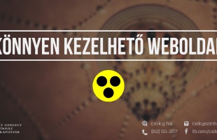 Mától elérhető a színház akadálymentes weboldala