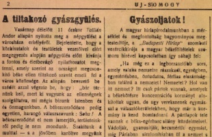 Tiltakoztunk az országcsonkítás ellen