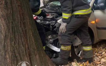 Balesethez riasztották a kaposvári tűzoltókat