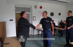 Elismerték a somogyi lépcsőfutó tűzoltókat