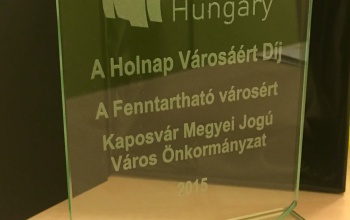Holnap Városáért Díjat kapott Kaposvár