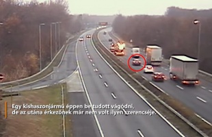Figyelmetlen autósok sokadik rész - a szerencsén múlt, hogy nem történt nagyobb baj