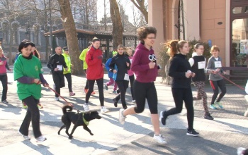 Futással ünnepelték a nőnapot
