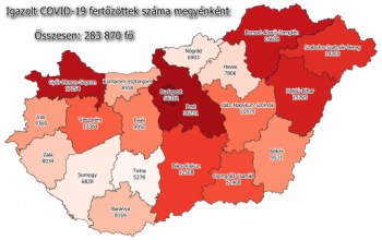 3470 fővel emelkedett a beazonosított fertőzöttek száma