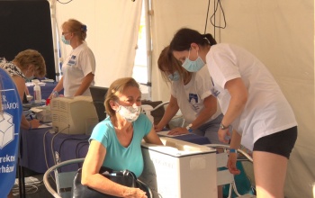 Több mint ezer egészségügyi szűrést végeztek szombaton a Kossuth téren - videó