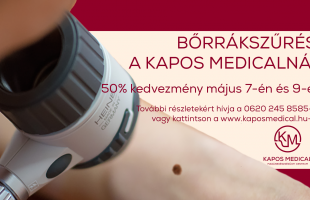 Kedvezményes bőrrákszűrés lesz a Kapos Medicalnál
