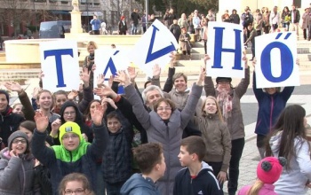 Flashmobbal ünnepelték a távhő napját
