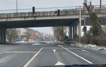 Javítják a Berzsenyi felüljáró alatti közlekedési lámpákat