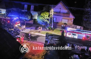 Tűz ütött ki egy társasházi lakásban