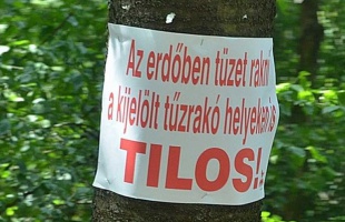 Keddtől megszűnik a tűzgyújtási tilalom Somogy megyében is