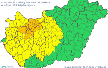 Elsőfokú figyelmeztetést adtak ki Somogy megyére az erős széllökések miatt