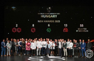 Tíz magyar étterem kapott idén Michelin-csillagot
