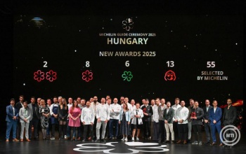Tíz magyar étterem kapott idén Michelin-csillagot
