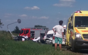 Kaposvári diákok és tanárok szenvedtek balesetet Sümegnél