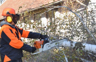 Viharkárok kezelésére készítették fel az önkéntes tűzoltókat