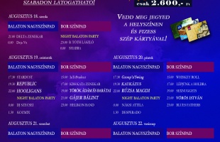 Boglári Szüreti Fesztivál 2021
