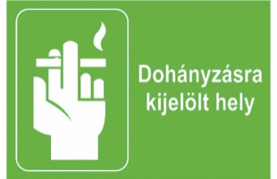 Ki kell jelölni a dohányzóhelyeket