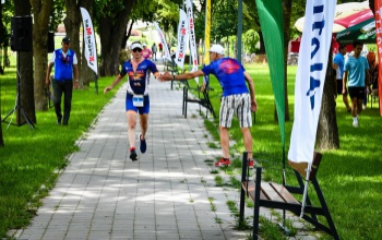 4 óra 45 perc alatt teljesítette a leggyorsabb versenyző a kaposvári, fél ironman távú triatlonversenyt