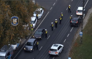 Fokozott közúti ellenőrzést tartottak Fonyód térségében
