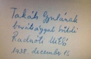 Könyvben sorakoznak Takáts Gyula dedikáltjai