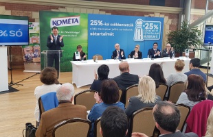 Csökkentett sótartalmú termékeket vezetett be a Kométa