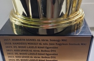 Somogyban maradt az ország legerősebb tűzoltójának vándorkupája