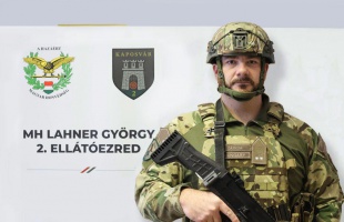 Kaposvári katona mentett életet