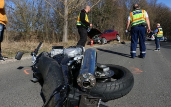Motoros halt meg Szentbalázsnál