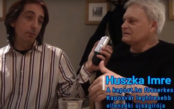 Kiakadt a lapjának féknyúz-vándordíjat szerző Huszka Imre