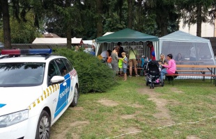 Bűn- és balesetmegelőzési programok a falunapon