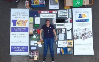 A Takáts Gyula Megyei és Városi Könyvtár is teljesítette a tetris-kihívást