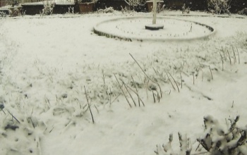Így hullik le 15 centi hó egyetlen perc alatt